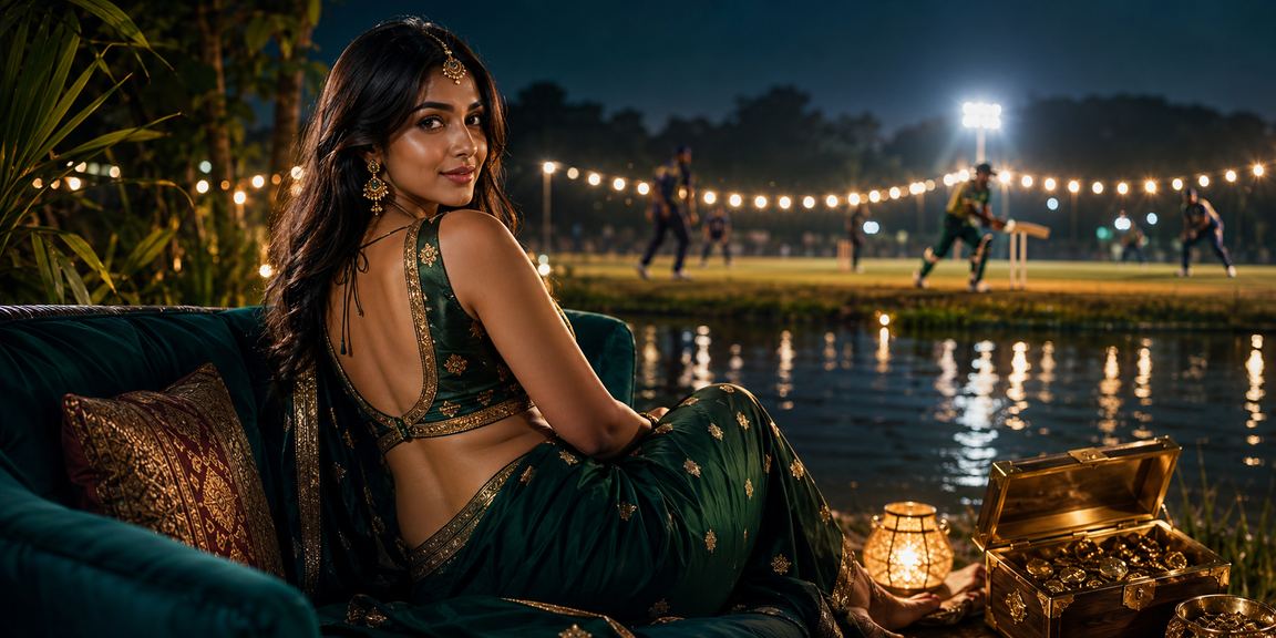 গাজীপুরে বাংলাদেশি মডেল মোবাইলে ক্রিকেট বেটিং উপভোগ করছেন